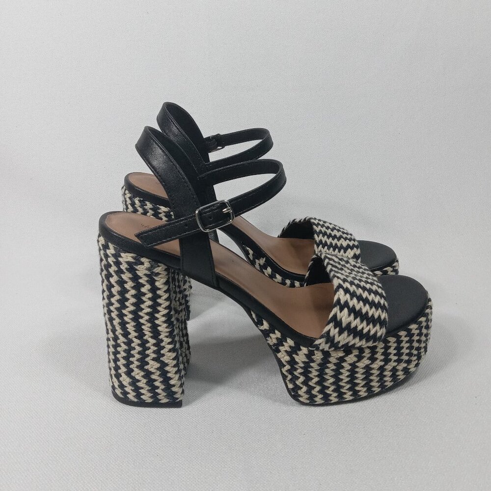UNIVERSAL THREAD Women's India Platform Heels Size 7.5 - Picture 2 of 13